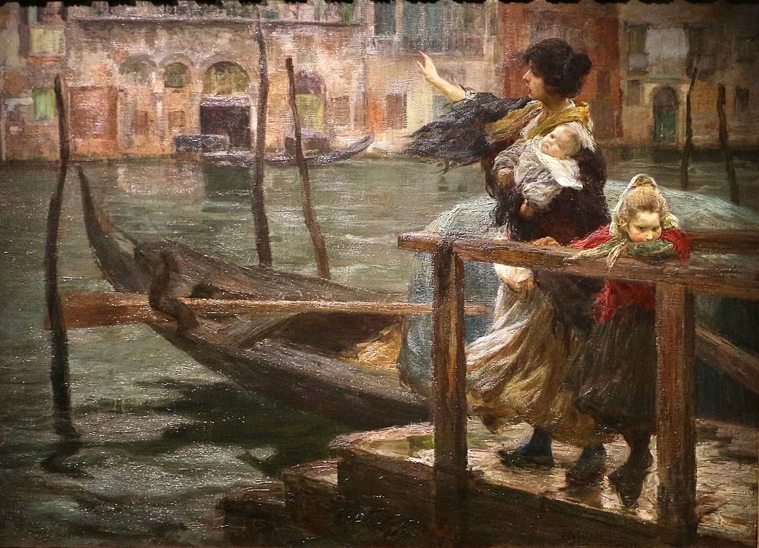 La traversata o la partenza del marinaio, 1901 - Fondazione Cariplo, Milano